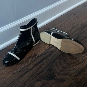 Calvin Klein B/W Ankle Boots (size 7.5)